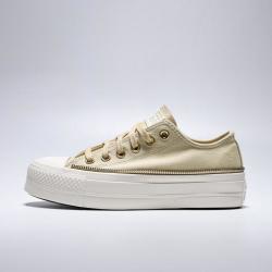 匡威 ALL STAR LIFT 女子复古日常休闲低帮帆布鞋