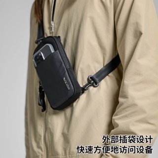 Incase ARC手机斜挎零钱包胸包单肩男士女挎包腰包收纳包