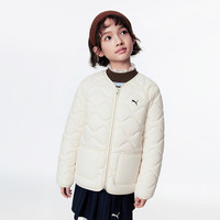 PUMA 童装 儿童羽绒服无领设计时尚洋气