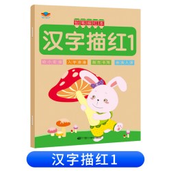 幼小衔接学前班600练字帖点阵控笔训练字帖每日一练字帖3-