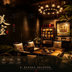 四合院•1-2人休闲茶室（1小时）