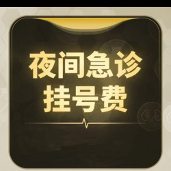 夜间急诊挂号费