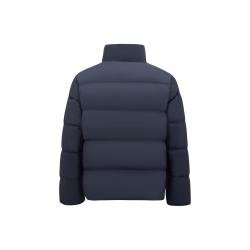 森马 90绒防泼水抽绳连帽羽绒服 宝蓝 2XL