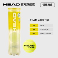 移动端：海德 网球比赛训练用球3粒罐装黄金球TOUR XT单人训练网球