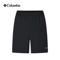 Columbia 26春夏户外男子跑步旅行休闲舒适透气速干运动短裤XE1652/AE3885 AE3885/010 L