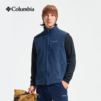 Columbia 24秋冬哥伦比亚抓绒衣男款户外休闲运动服抓绒马甲AE1056 467 L