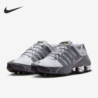 百亿补贴：NIKE 男士Shox NZ减震气柱运动低帮跑步鞋灰白378341-009