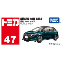 多美 卡TOMY合金小汽车模型儿童玩具礼物47号尼桑note aura轿车950523
