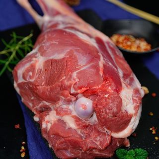 西牛优选 内蒙古羔羊后腿肉 2.5kg 生鲜羊肉