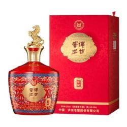 泸州老窖 马年生肖 52度浓香型白酒 999ml *1坛