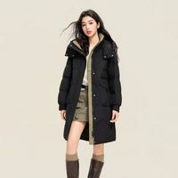 雪中飞 反季!640高蓬+加绒加厚御寒羽绒服 5色可选