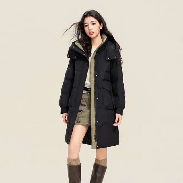 今日必买：雪中飞 反季!640高蓬+加绒加厚御寒羽绒服