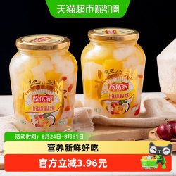 欢乐家 北果什锦水果罐头 900g