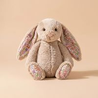 百亿补贴：邦尼兔 花布米色邦尼兔(派朵尔) 坐高15cm毛绒公仔动漫毛绒玩偶