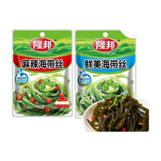 隆邦 麻辣海带丝 20袋装1040g 泡菜咸菜