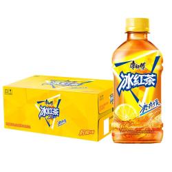 康师傅 冰红茶柠檬味红茶饮料饮品500ml*15瓶整箱装330ml/1L大瓶yb