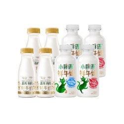 每日鲜语 淘金币到手38.57元，每日鲜语鲜牛奶450ml*4瓶+250ml*4瓶+送250ml