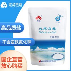 鲁晶 纯天然海盐 320g