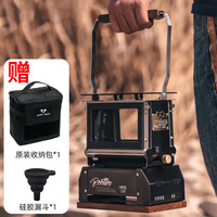黑固 BLACK SOLID甲壳虫2025新款桌面观火炉户外便携复古灯油炉露营氛围煤油灯