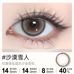 SweetColor美瞳日抛自然混血10片黑色棕色大小直径隐形近视眼镜