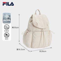 FILA 双肩包丨FILA斐乐随行包26新款女多口袋双肩包包
