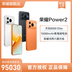 荣耀 自营/荣耀Power2 游戏5G 1万毫安电池抗摔老人学生手机