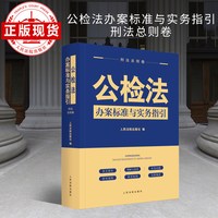 现货  公检法办案标准与实务指引•刑法总则卷