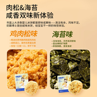 Dr.CHEESE/奶酪博士 儿童肉松香脆胚芽米饼 43g