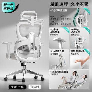 安格兰 N300Pro人体工学椅子电脑椅家用久坐舒适办公椅学习电竞椅