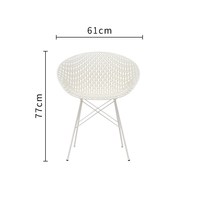 Kartell 意大利原装进口SMATRIK个性餐椅北欧意式简约椅子