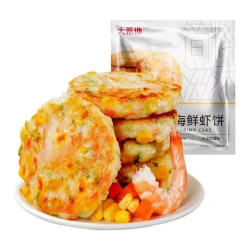 大希地 鱼虾含量≥56% 海鲜虾饼160g