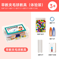 时光学 SHIGUANGXUE 时光学 夹毛球教具 早教玩具（体验装）