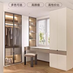 金牌厨柜 金牌衣柜整体走入式衣柜子家用卧室衣橱全屋定制衣帽间套装组合