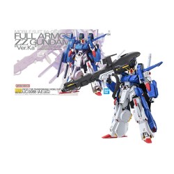 万代 MG 1/100 全装甲ZZ高达 ZZFA 卡版 KA版 拼装