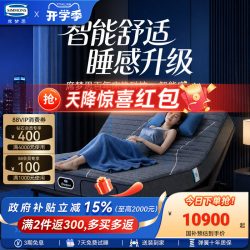 席梦思 智能电动床垫零重力多功能AI睡眠监测升降情侣双人