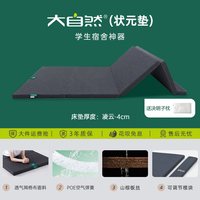 大自然 全山棕床垫学生宿舍床垫硬垫单人榻榻米棕榈垫可折叠状元垫