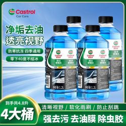 嘉实多 汽车玻璃水挡风玻璃清洁剂 洗车水 去污防冻去油膜 四季通用