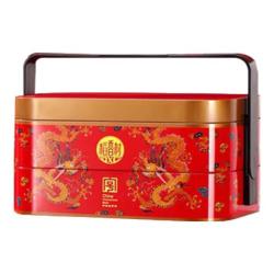 稻香村 月饼礼盒装蛋黄莲蓉老式五仁豆沙山楂多口味中秋发 家团圆 810g -12饼12味