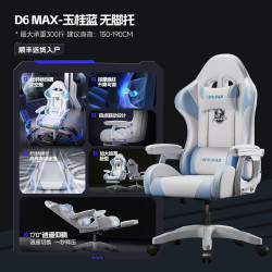科润 电竞椅打游戏座椅家用可躺直播电脑椅舒适久坐人体工学椅
D6Max玉桂蓝