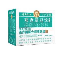 邓老凉茶 邓老清冠饮壹号 植物固体饮料 160g