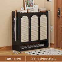 竹中生智 带门防尘 多层鞋架