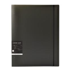 得力 A4/60张 活页本可拆卸 灰色 方格HA460-6