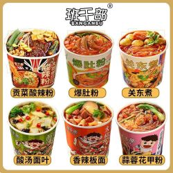 班干部 贡菜酸辣粉爆肚粉花甲粉板面粉丝重庆风味酸辣粉免煮速食