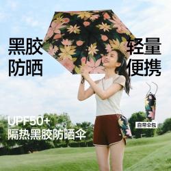 蕉下 黑胶防晒伞