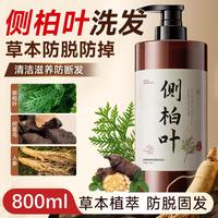 谜草集 侧柏叶防脱发洗发水固发防断防掉生姜洗发水防脱固发重度脱发