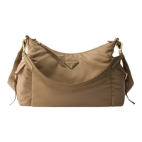 PRADA 普拉达 Explore Re-Nylon 单肩包 驼棕色
