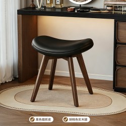 万虎 可旋转实木化妆凳衣帽间凳子女生卧室高级感梳妆台专用坐凳