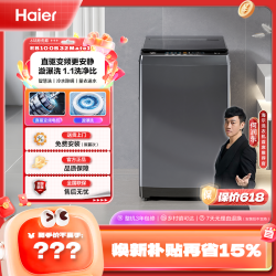 海尔 @海尔波轮10公斤大容量直驱变频100B32Mate1 洁净洗衣机