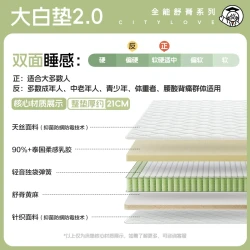 城市爱情 大白垫2.0 乳胶弹簧床垫