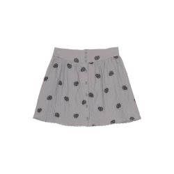 ZARA 女童刺绣短裙温柔风蕾丝花边A字半身裙